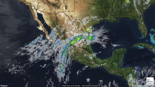 Гондурас Погода облако карту 