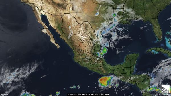 Honduras Météo nuage carte 