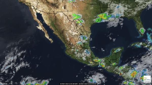 Ονδούρα Καιρός σύννεφο χάρτη 