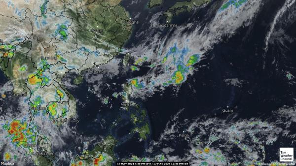 Indonezija Vremenska prognoza, Satelitska karta vremena 