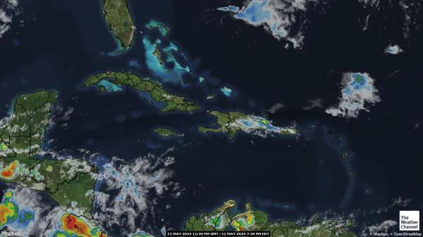Jamajka Vremenska prognoza, Satelitska karta vremena 