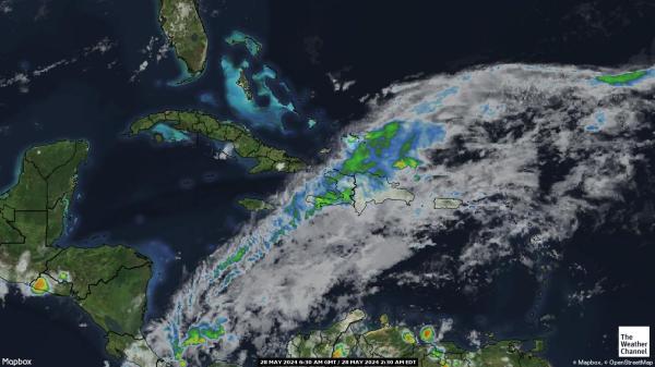 牙買加 天氣雲圖 