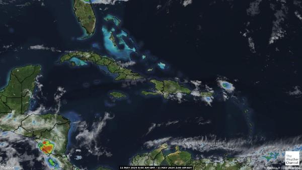 Jamajka Vremenska obmorska karta 