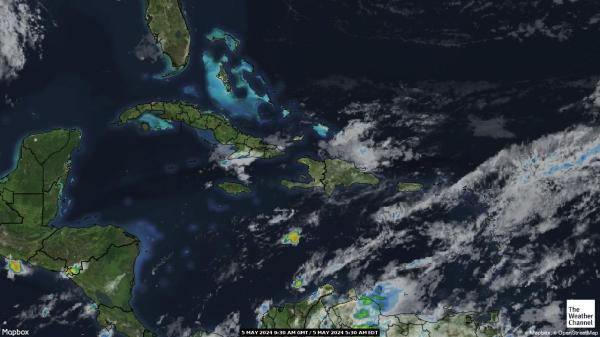Jamaica Ilm pilv kaart 