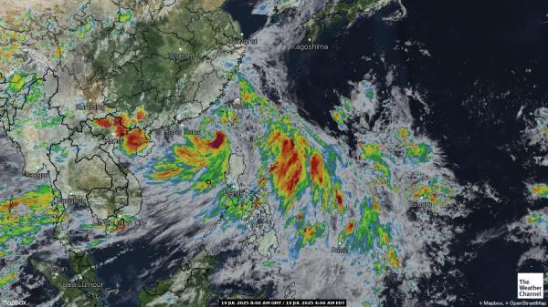 Japan Weather Cloud Map