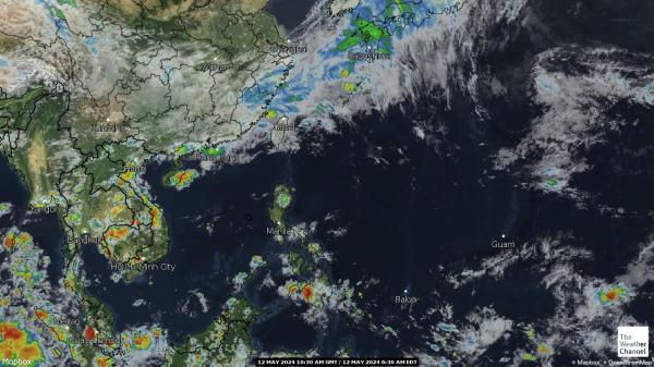 胡安島 天氣雲圖 