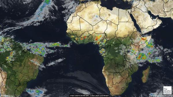 Kenija Vremenska prognoza, Satelitska karta vremena 