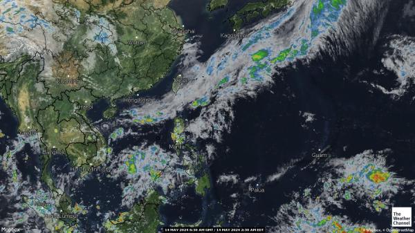 کنگمین ریف موسم بادل کا نقشہ 