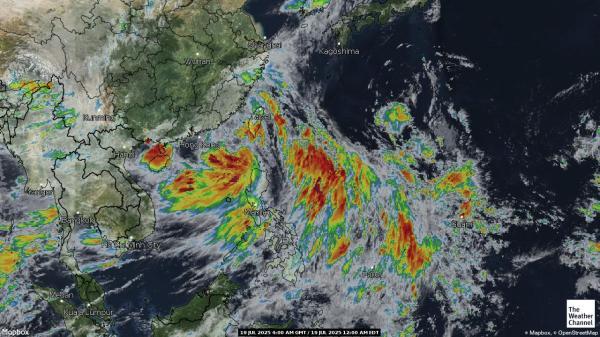 Maldives Weather Cloud Map