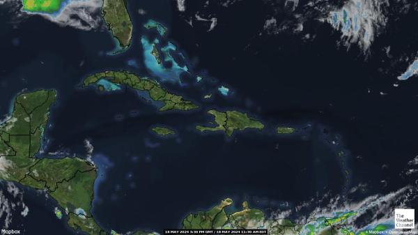 Martinik Hava bulut haritası 