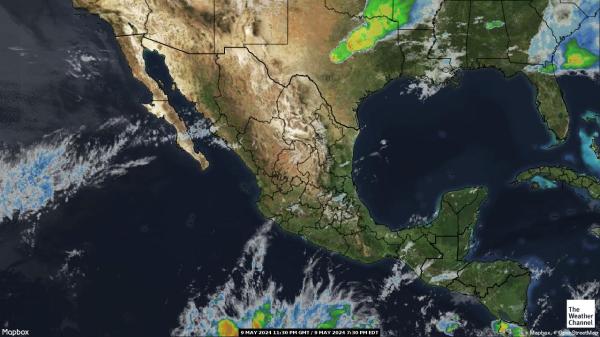 Mexico Vær sky kart 