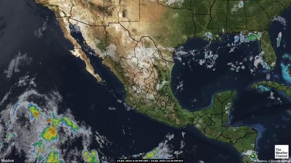 Мексика Погода облако карту 