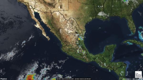 墨西哥 天气云图 