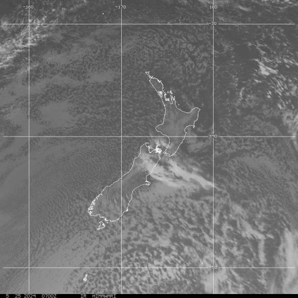 Uus-Meremaa Ilm pilv kaart 