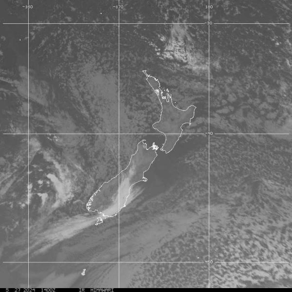 ニュージーランド 天気クラウドマップ 