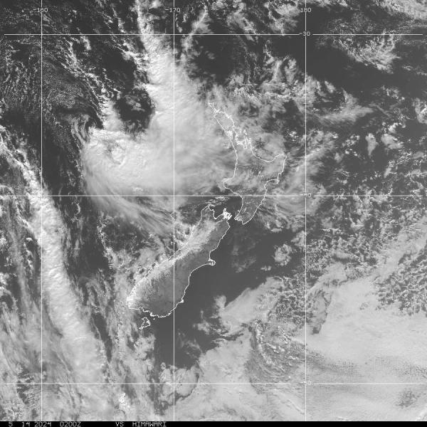 Novi Zeland Vremenska prognoza, Satelitska karta vremena 