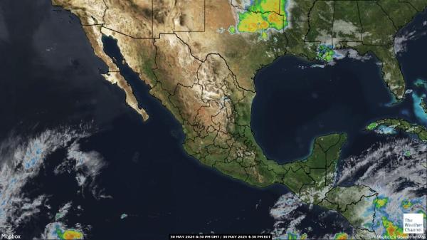 Nicaragua Bản đồ thời tiết đám mây 