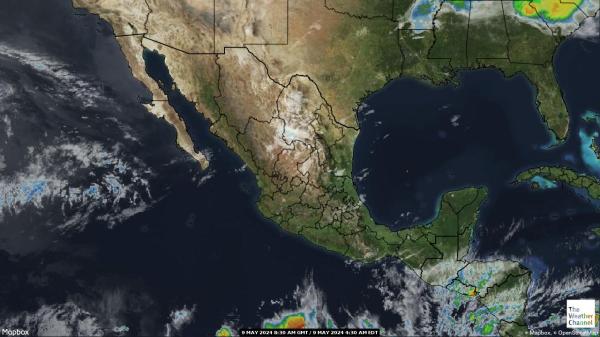 Nicaragua Weather Cloud Map 