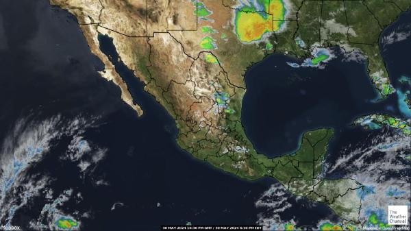 Νικαράγουα Καιρός σύννεφο χάρτη 