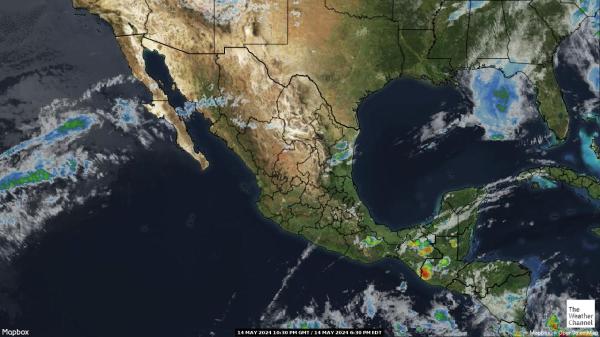 尼加拉瓜 天氣雲圖 