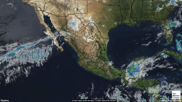 Nicaragua Vejret sky kort 