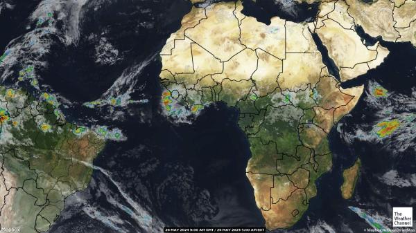 Nijerya Hava bulut haritası 