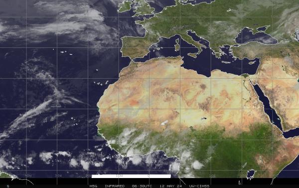 Oman Wetter Wolke Karte 