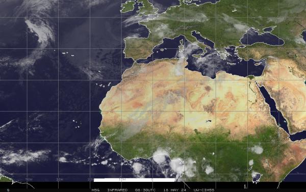 Oman Vremenska prognoza, Satelitska karta vremena 