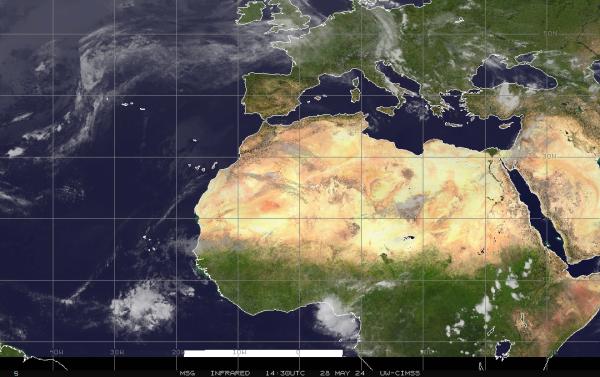 Оман Погода хмарної карти 