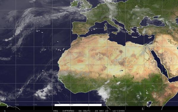 Omán Mapa del tiempo pronóstico nube 