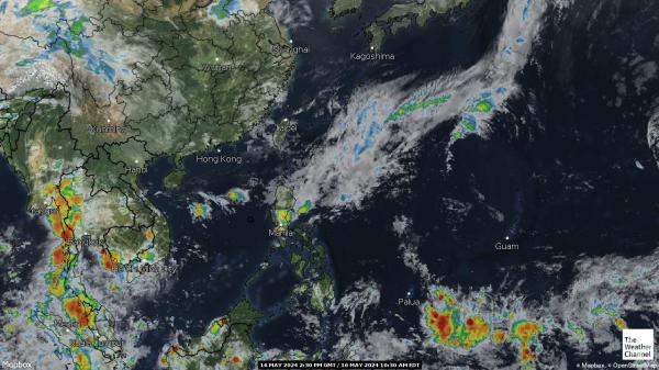 Palau Weather Cloud Map 