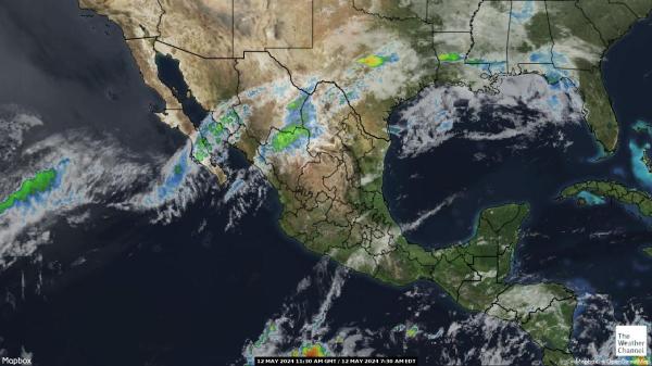Панама времето облачна карта 