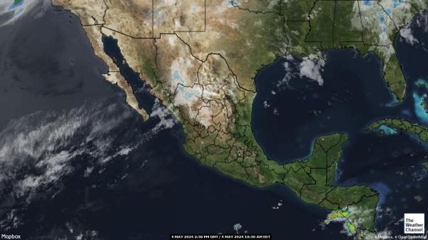 Panama Weather Cloud Map 