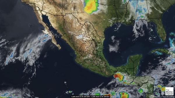 Παναμάς Καιρός σύννεφο χάρτη 