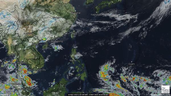 Filipini Vremenska prognoza, Satelitska karta vremena 