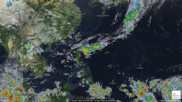Philippinen Wetter Wolke Karte 