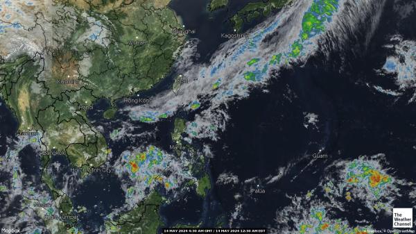 Philippines Weather Cloud Map 