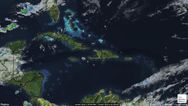 Saint Vincent in Grenadine Vremenska obmorska karta 