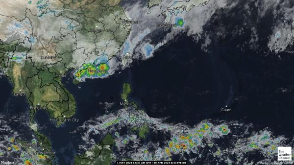 Сингапур времето облачна карта 