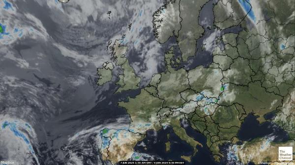 Spain Weather Cloud Map 