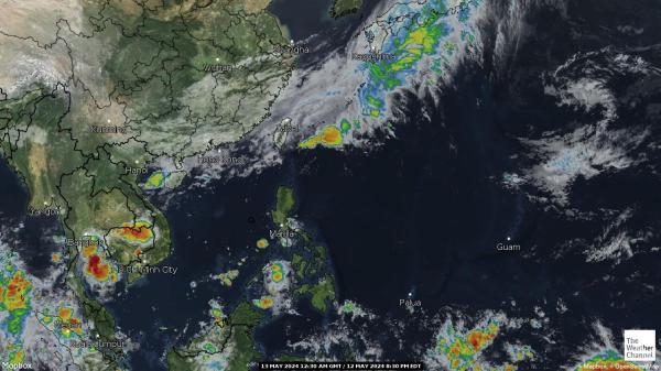 Thailand Weather Cloud Map 