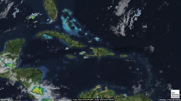 Turks and Caicos Islands Weather Cloud Map