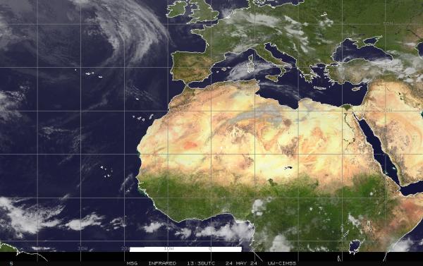 các Tiểu Vương Quốc Ả Rập Thống Nhất Bản đồ thời tiết đám mây 