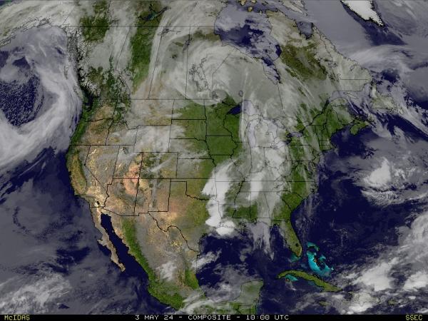 США Алабама Погода облако карту 