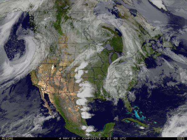 أركنساس الولايات المتحدة الأمريكية خريطة الطقس سحابة 