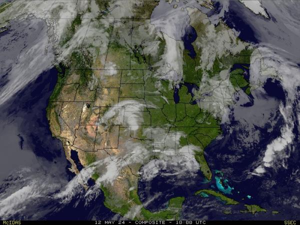 ΗΠΑ Φλόριντα Καιρός σύννεφο χάρτη 