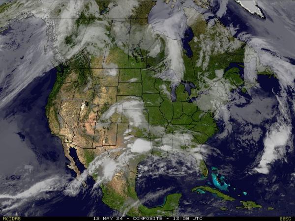 ABD Florida Hava bulut haritası 