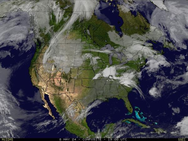 انديانا الولايات المتحدة الأمريكية خريطة الطقس سحابة 
