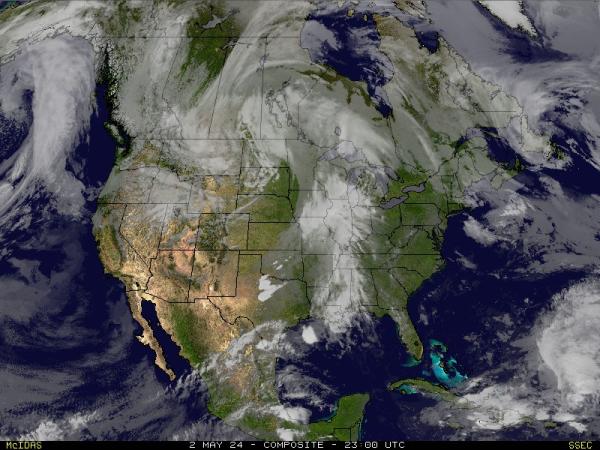 كنتاكي الولايات المتحدة الأمريكية خريطة الطقس سحابة 