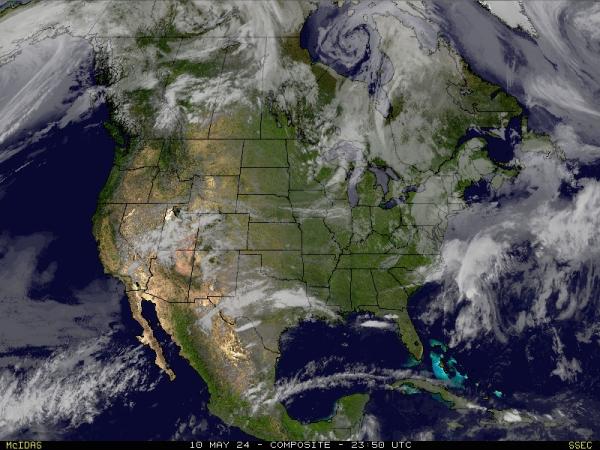 امریکہ لوئیسیا موسم بادل کا نقشہ 